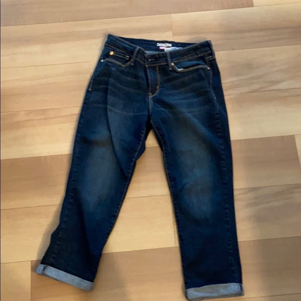 denim capris